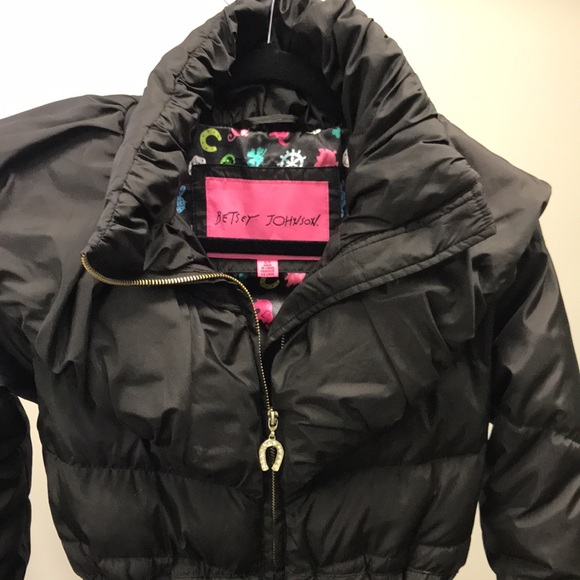 Betsey Johnson down coat - Picture 4 of 5